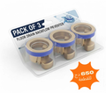 سدادة تصريف المياه - Pack de 3